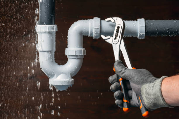 Professional Leak Detection technician working in Iron Station, NC